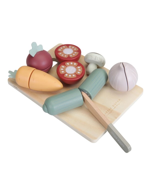 Légumes à découper en bois - Little...