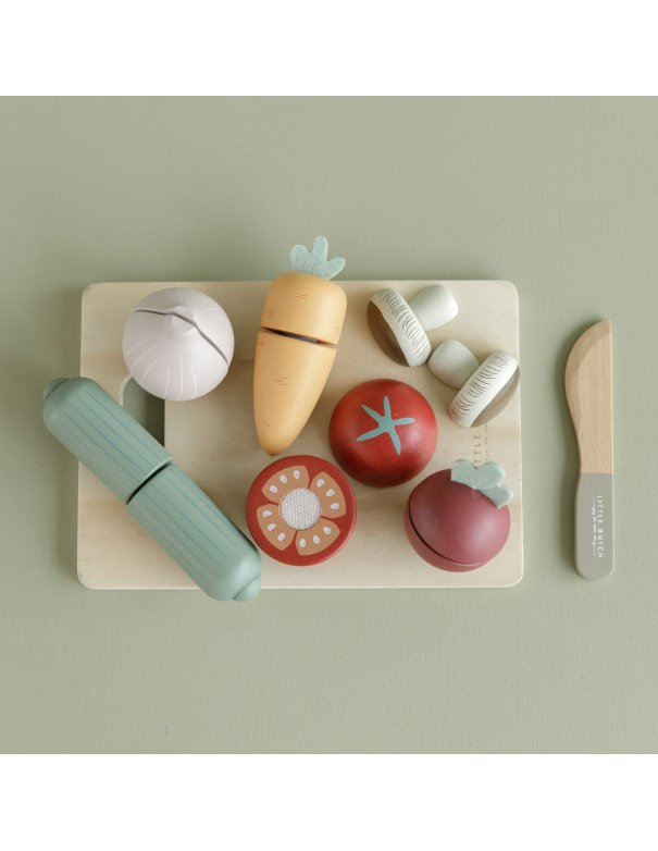 Fruits à découper en bois - Little Dutch