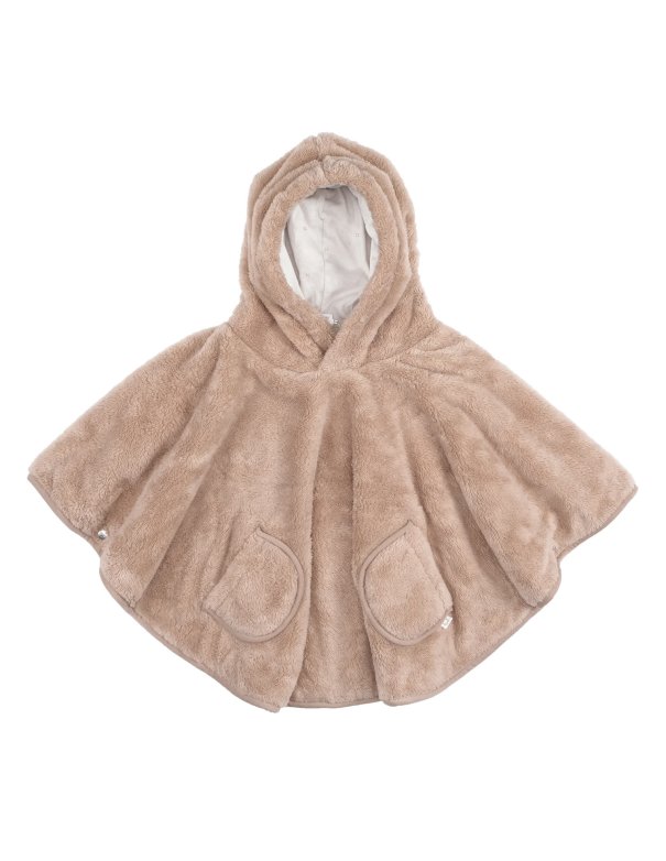 Poncho de voyage 9-36m - Natural - SOFTY + JERSEY Bemini