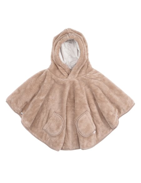 Poncho de voyage 9-36m - Natural - SOFTY + JERSEY Bemini