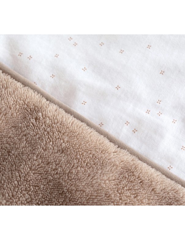 Poncho de voyage 9-36m - Natural - SOFTY + JERSEY Bemini