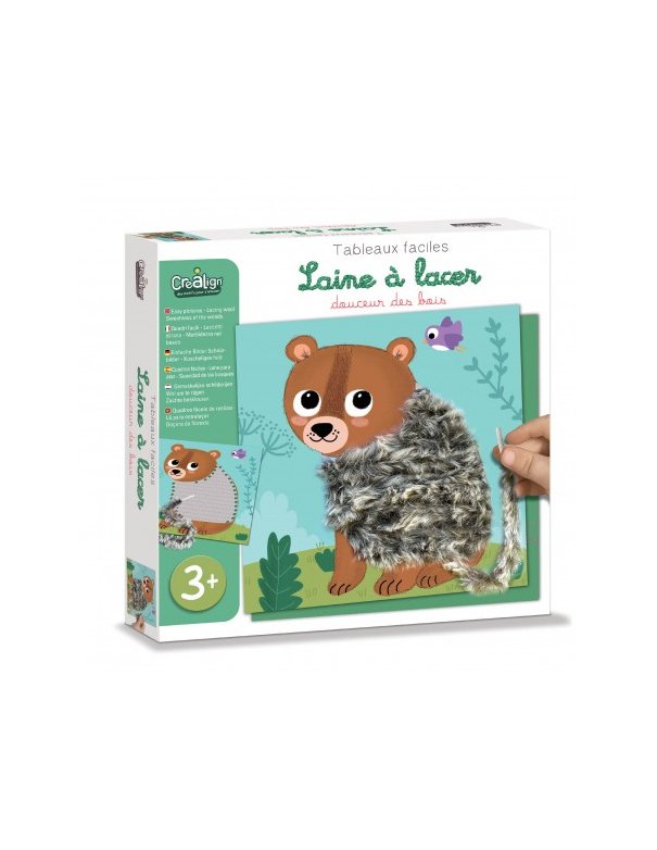 Laine à lacer "Douceur des bois" crealign