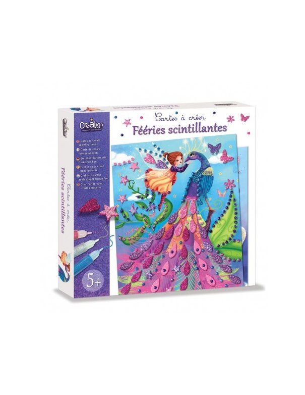 Cartes à créer "Fééries scintillantes" crealign