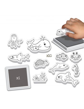 Personnages à tamponner : Mon Petit Océan 2