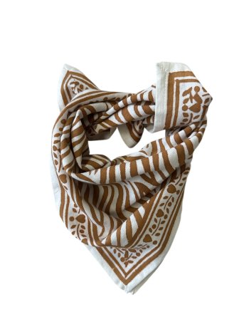 Foulard Enfant zèbre camel...