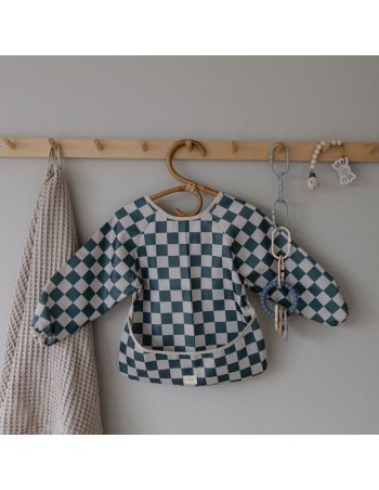 Bavoir à longues manches - Dinos 2