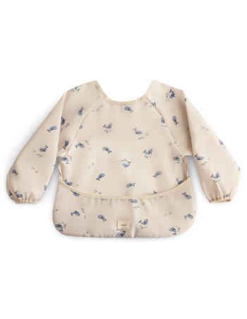 mushie Bavoir à longues manches - Baleine