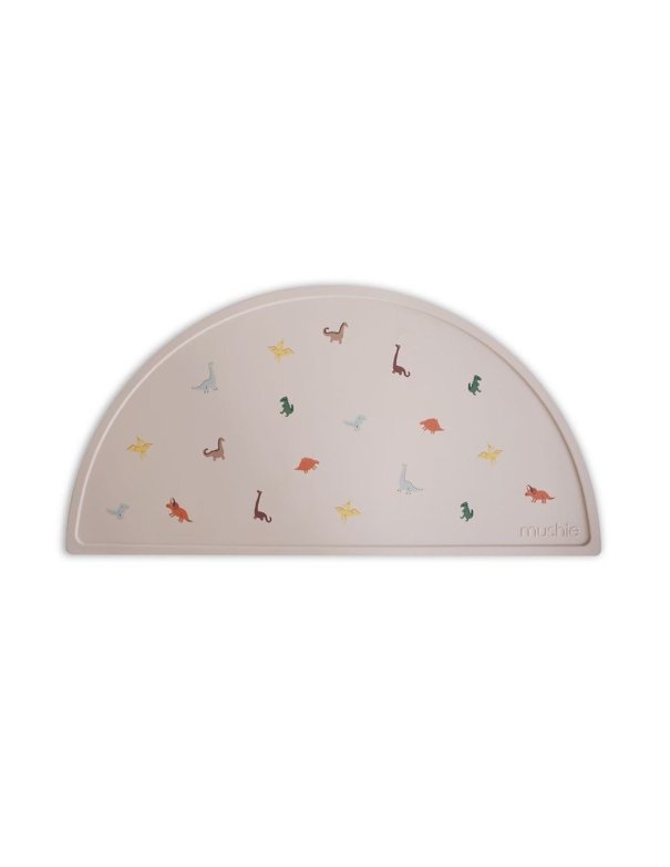 mushie Set de table silicone - Dino