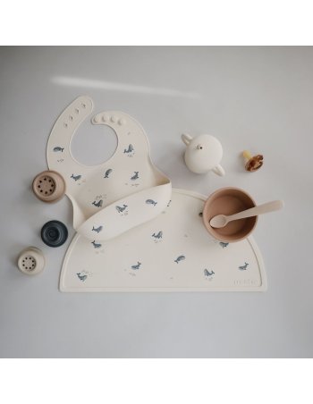 Set de table silicone - Baleine - Mushie 2