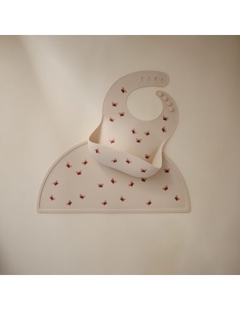 Set de table silicone - Papillons - Mushie 2