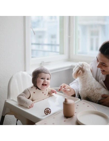 Set de table silicone - Papillons - Mushie