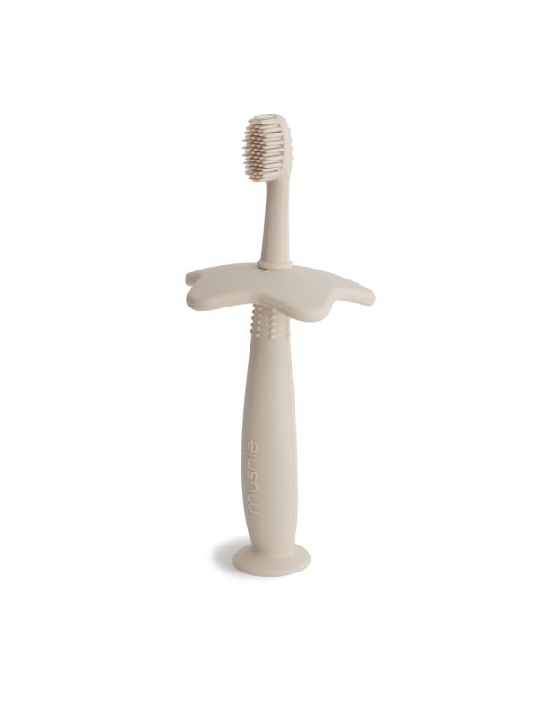 Brosse à dent étoile - beige