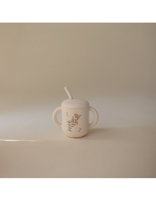 Tasse d'apprentissage + paille... Tasse d'apprentissage + paille...