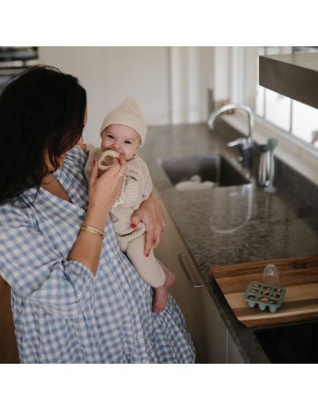 Bloc à glaçons - vert d'eau - Mushie 2