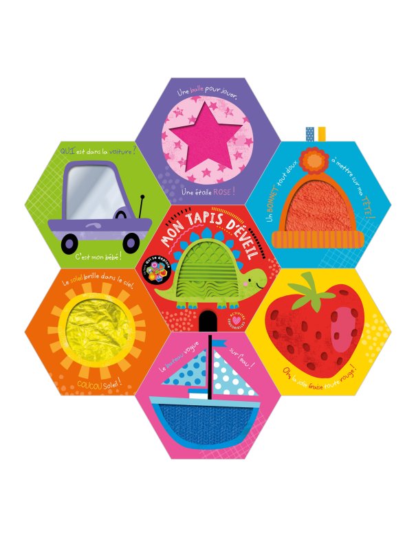 Mon tapis d’eveil - livre Mon tapis d’eveil - livre