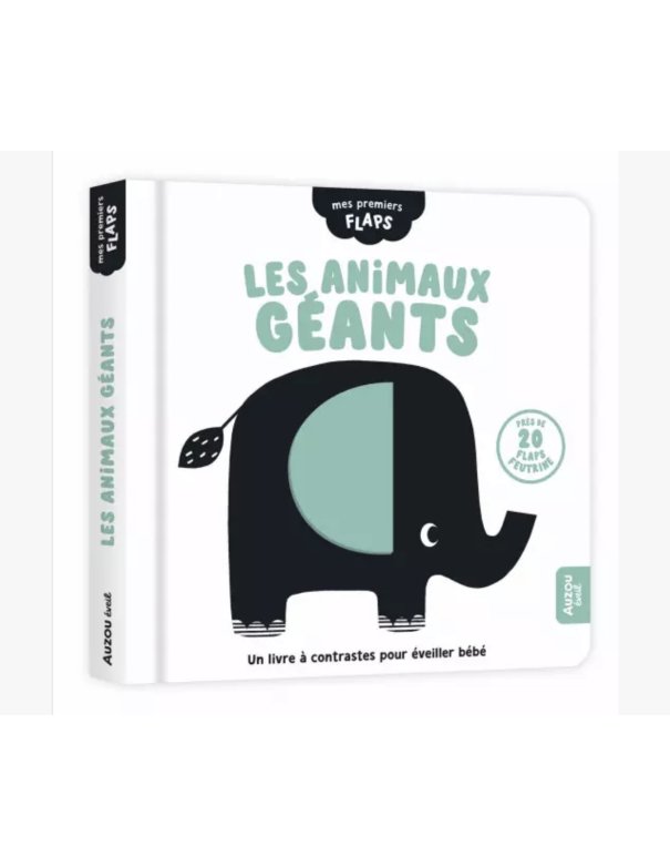 Mes premiers flaps - Les animaux géants