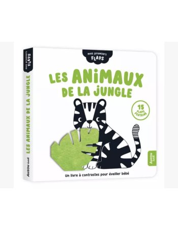 Mes premiers flaps - Les animaux de la jungle