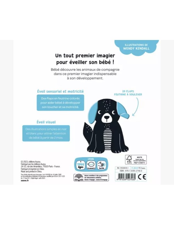 Mes premiers flaps - Les animaux de compagnie