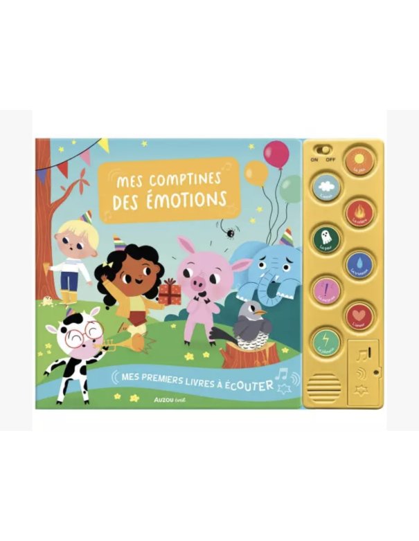 Mes premiers livres à écouter - Mes comptines des émotions