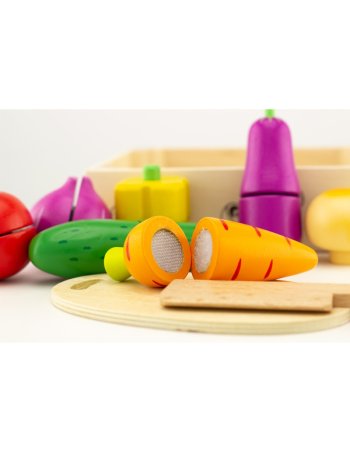 Légumes à découper en bois...