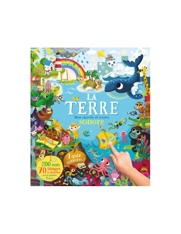 Mon cherche et trouve sonore 200 sons – La Terre