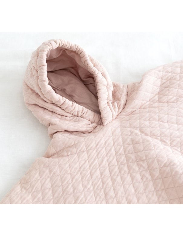 Poncho de voyage 9-36m QUILT Blush...