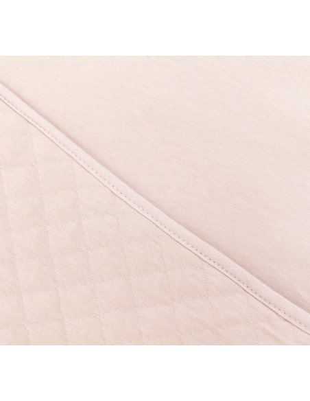 Poncho de voyage 9-36m QUILT Blush (jersey + jersey) Bemini