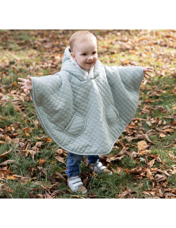 Poncho de voyage 9-36m QUILT- lunar...