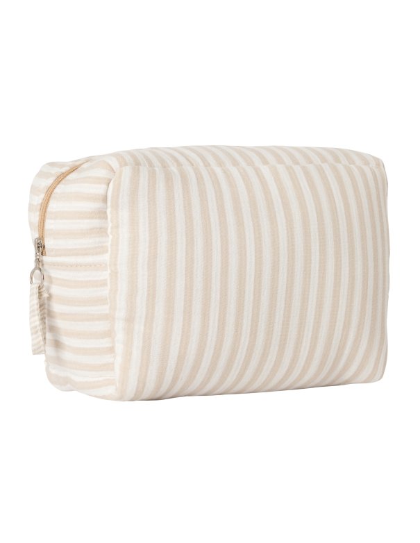 bb&co Trousse de toilette rayé - galet