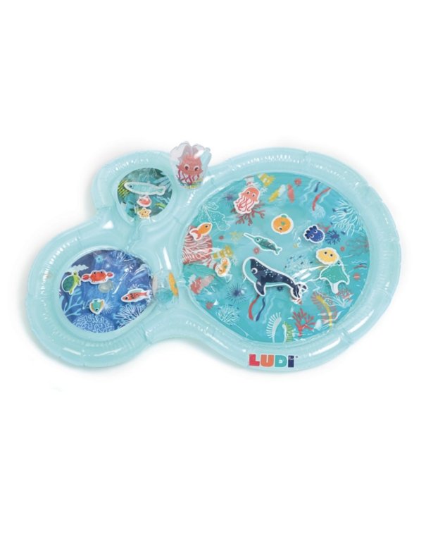 Maxi tapis d'eau bleu vert - Ludi