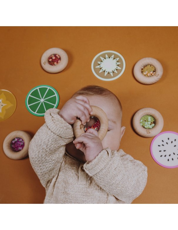Donut sensoriel - Orange - Petit Boum