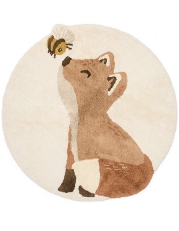 Tapis - Renard - 110 x 110 cm LITTLE DUTCH