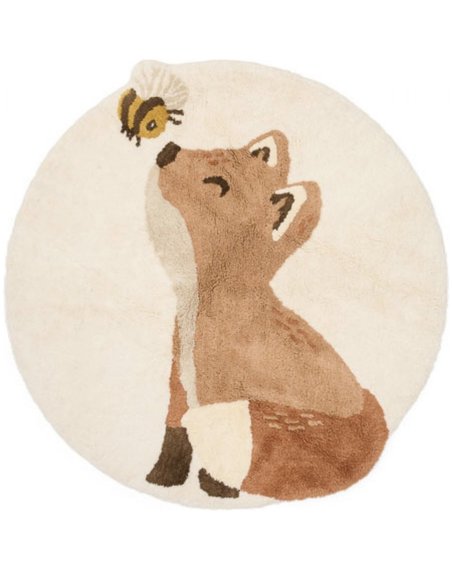 Tapis - Renard - 110 x 110 cm LITTLE DUTCH