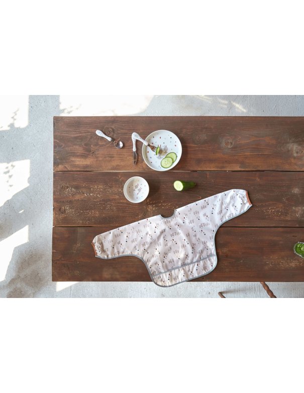 Bavoirs manches longues avec poche (2... Bavoirs manches longues avec poche (2...