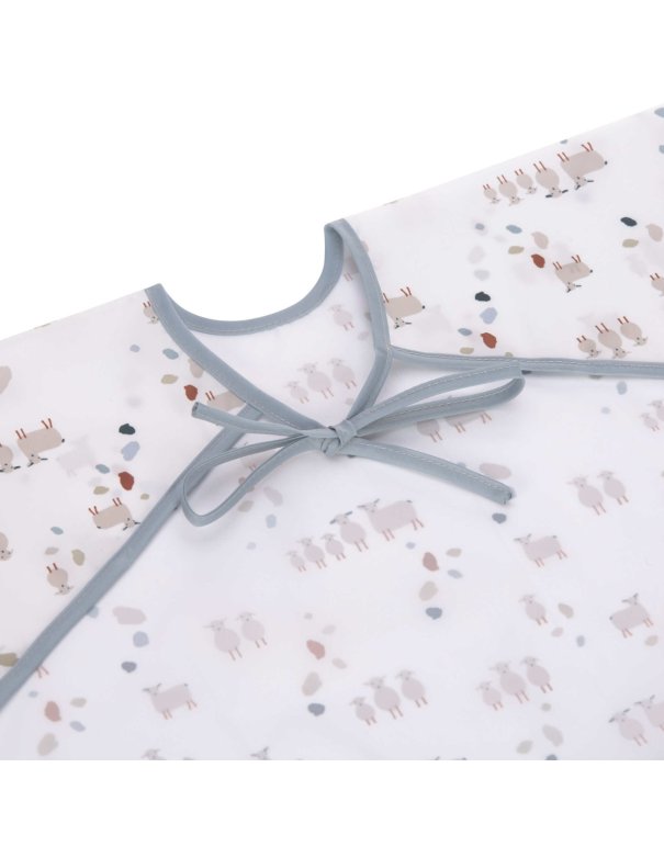 Bavoirs manches longues avec poche (2... Bavoirs manches longues avec poche (2...