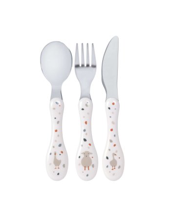 Couverts enfants inox (3...