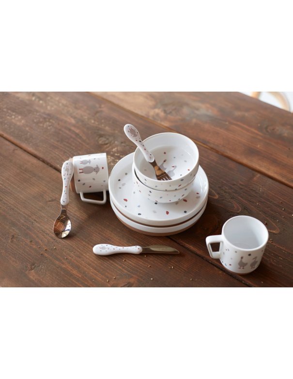 Couverts enfants inox (3 pc) - Tiny... Couverts enfants inox (3 pc) - Tiny...