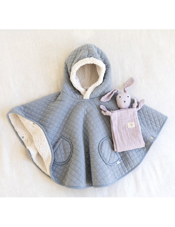 Poncho de voyage 9-36m QUILT- Stone...