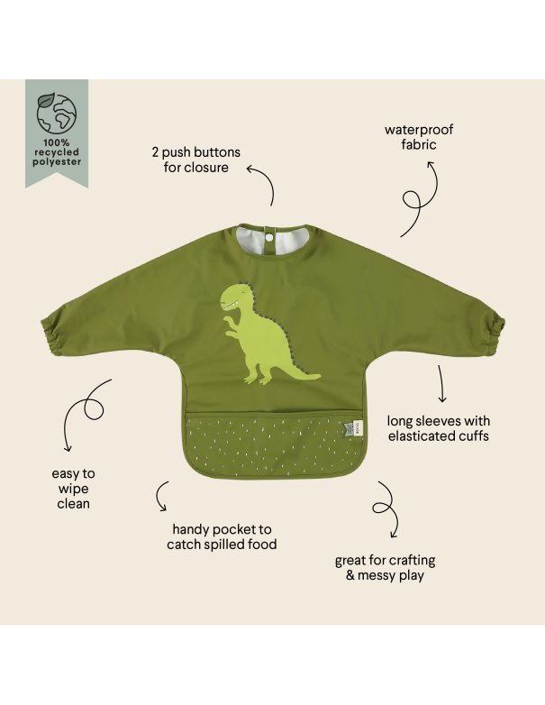 Bavoir à manches imperméable - Mr....