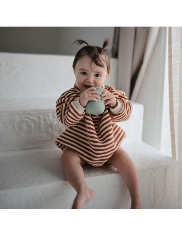 Gobelet à bec en silicone - blush -... Gobelet à bec en silicone - blush -...