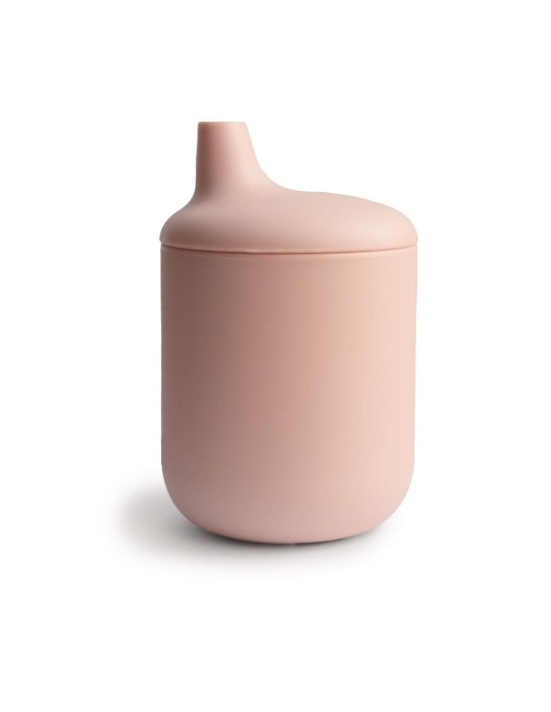 Gobelet à bec en silicone - blush - Mushie