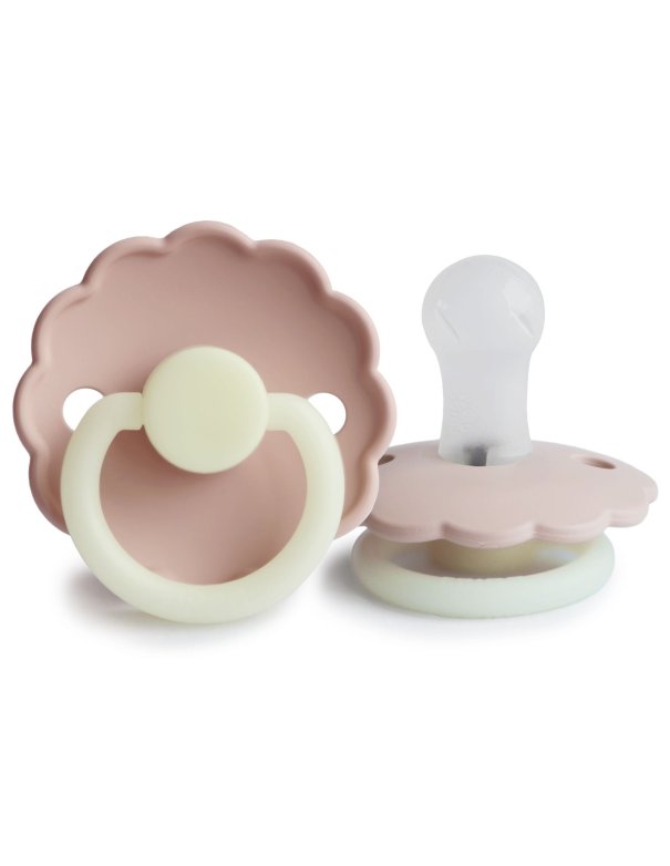 Tétine FRIGG Daisy night - blush - Taille 2