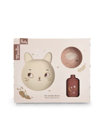 Set vaisselle silicone - Après la pluie - Moulin Roty 2