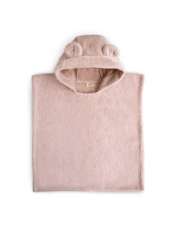 Poncho de bain ours - blush...