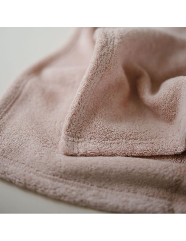 Poncho de bain ours - blush - Mushie