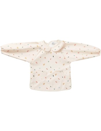 Bavoir tablier col imperméable terrazzo - BB&Co