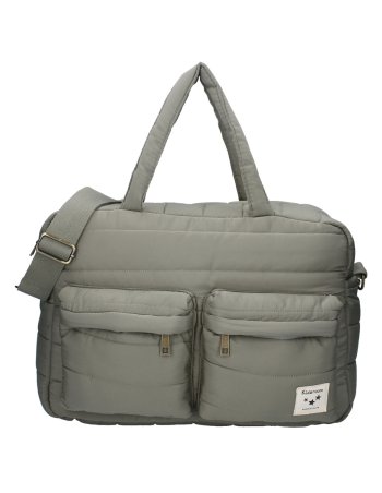 Sac à langer (avec matelas à langer) – Matelassé imperméable vert bb&co