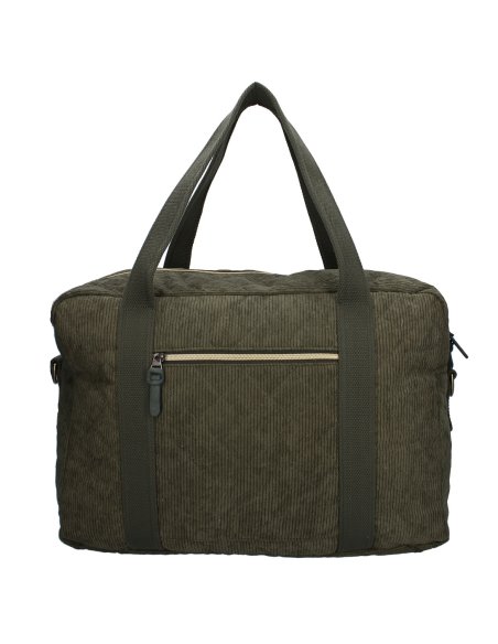 Sac à langer (avec matelas à langer) – Velours côtelé kaki -