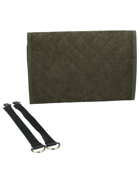 Sac à langer (avec matelas à langer) – Velours côtelé kaki -