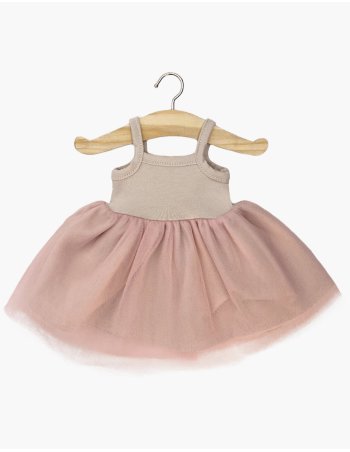 Tutu Rosella - Minikane cassonade et tulle nude beige